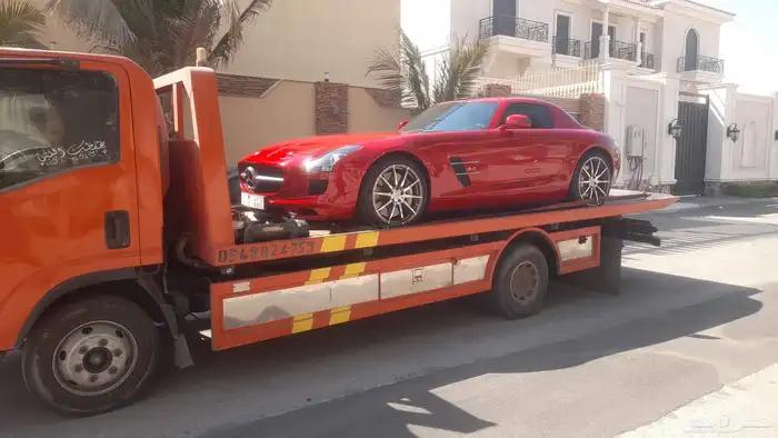 سطح هيدروليك جده نقل جميع انواع السيارات سحب سيارات معشقه 5
