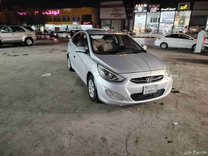 اكسنت 2016 ماشيه 120 ألف 1