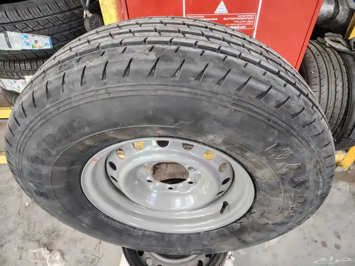 جنوط هلل افجي FJ مع كفرات شاهين مقاس 16 8