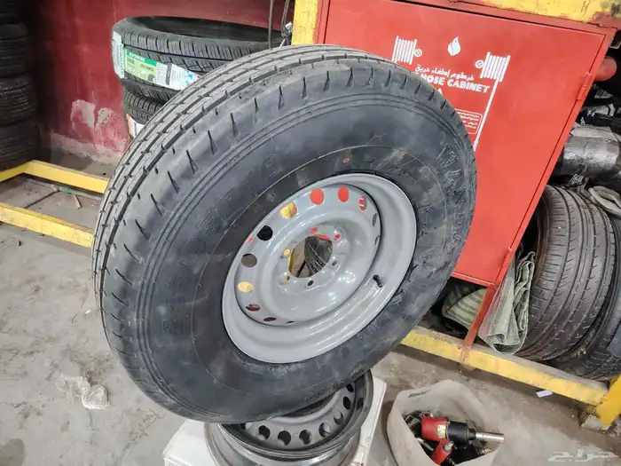 جنوط هلل افجي FJ مع كفرات شاهين مقاس 16 3