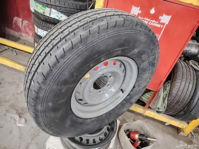 جنوط هلل افجي FJ مع كفرات شاهين مقاس 16 4