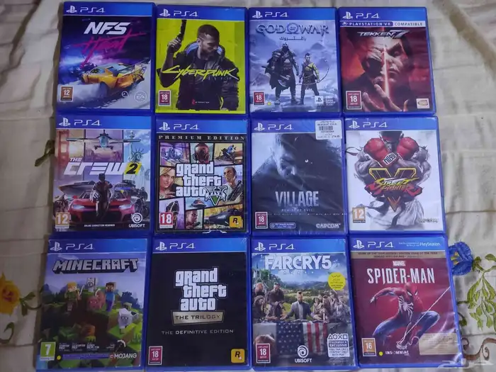 العاب واشرطه بلاي ستيشن 4 وسوني 5 0