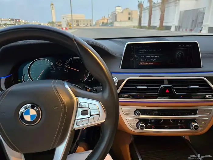 bmw 2016 730il مخزن للبيع 7