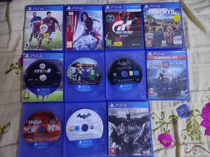 العاب واشرطه بلاي ستيشن 4 وسوني 5 1