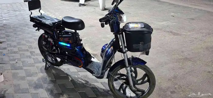 دباب كهربائي 60v 1000w بكامل ملحقات وشاحنه ممشى 1015 كيلو 0