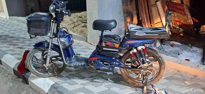 دباب كهربائي 60v 1000w بكامل ملحقات وشاحنه ممشى 1015 كيلو 2