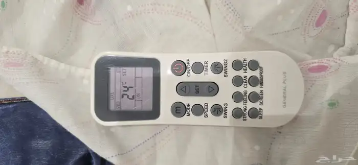 مكيف جينرال بلس 1 طن مستعمل 6 اشهر فقط نظيف (الحجم 12000) 2