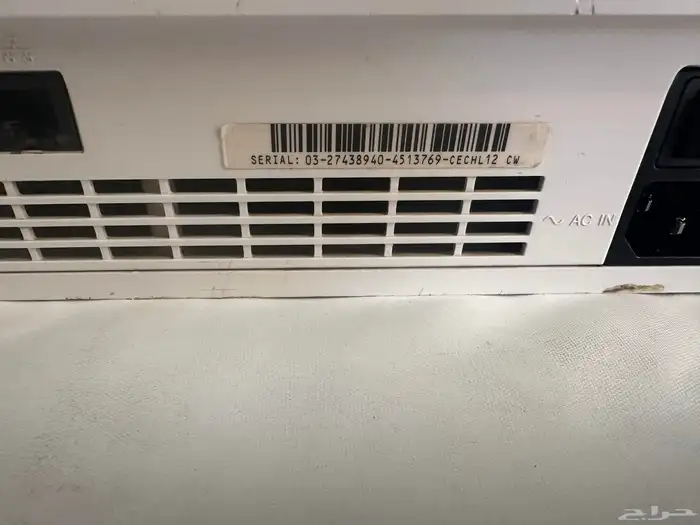 للبيع PlayStation 3 White موديل CECHL12 CW سوني 3 ابيض 5