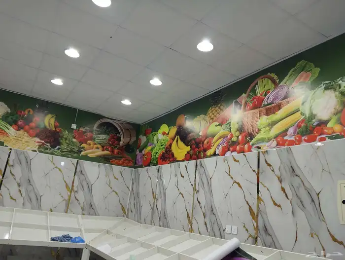 ورق جدران لمحلات التجاريه بتصميم عن تخصص المحل 5