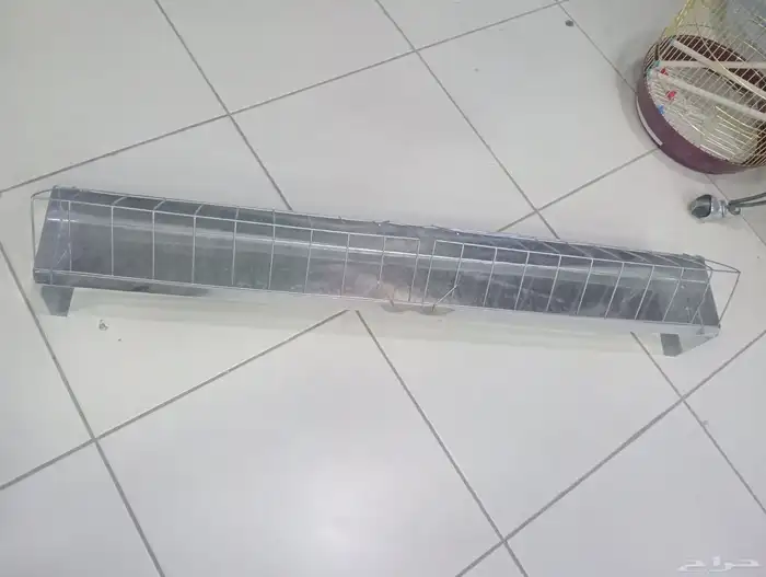 معالف طيور صور حمام دجاج بلاستيك حديد 6