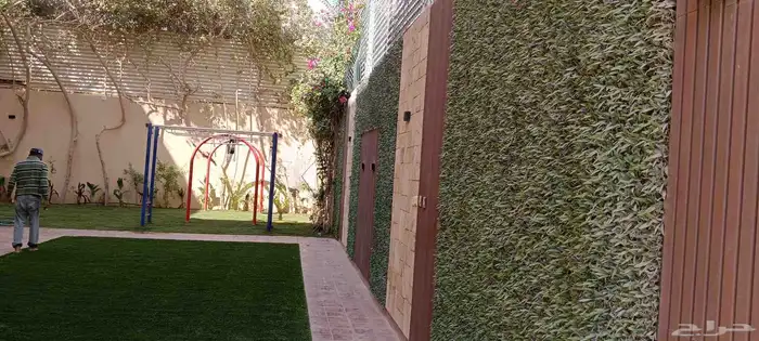 تنسيق حدائق طبيعي وصتاعي وتركيب شبكات الري 1