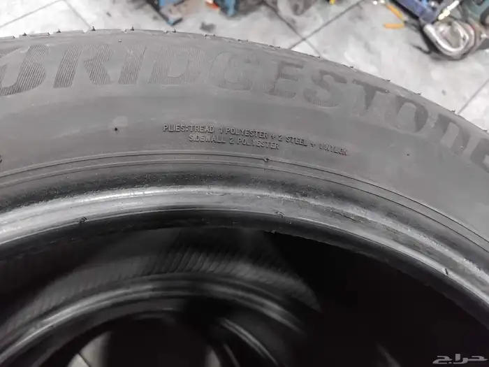 كفرات برجستون اخو اجديد 215 55 17 4