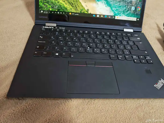 لابتوب لينوفو كور اي 7 مع قلم وشاشه لمس سريع جدا 16