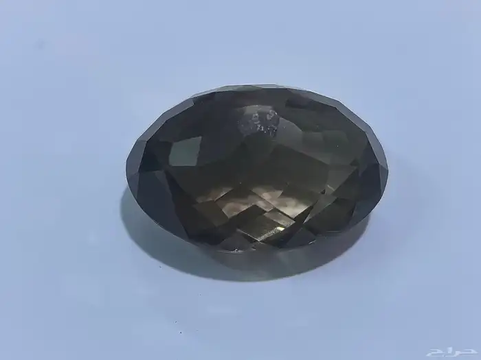 حجر كوارتز دخاني طبيعي 1