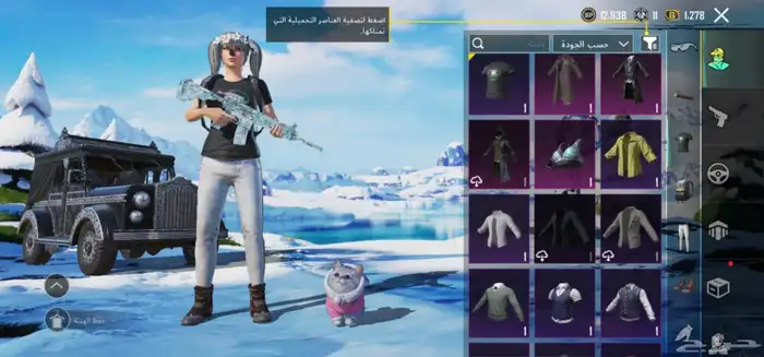 حساب ببجي للبيع 3