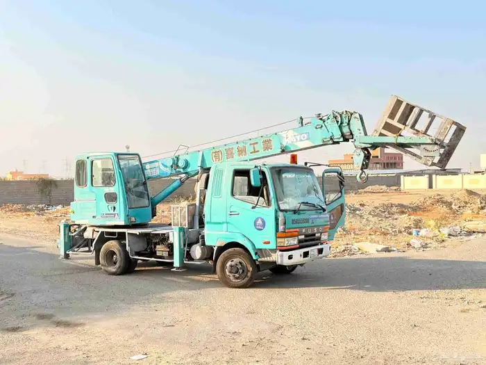 ونش للايجار في جده ونش كرين 7 طن للايجار 21 متر 4