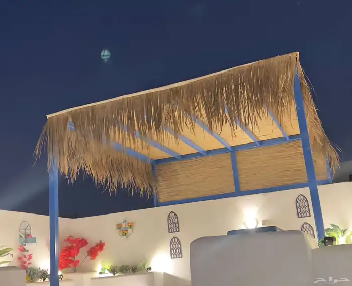 خيزران مظلات قش لافريقي 5