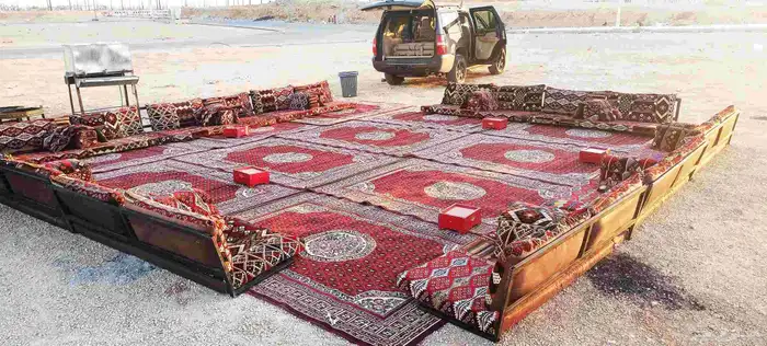 حفلات للحفلات تاجير كوش مداخل دفايات جلسات طاولات وكراسي 8