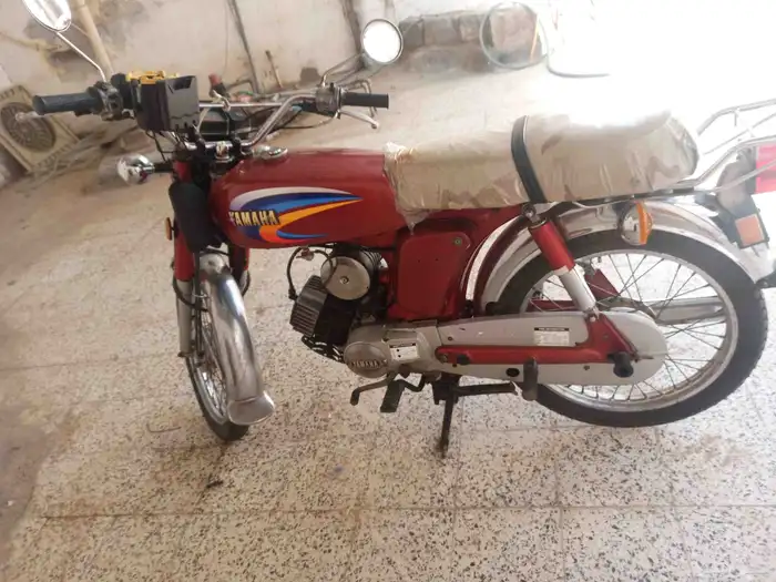 دباب ياماها 100 بورقه جمركية مخزن بارده طقم طولات طوله شاش 0