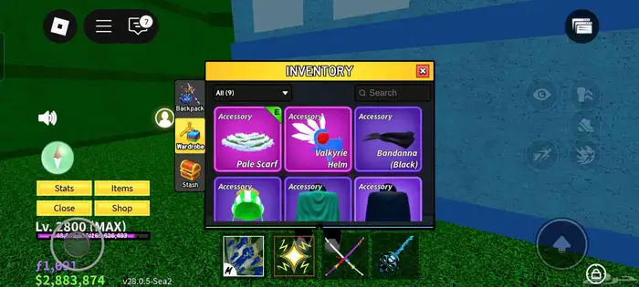 حساب بلوكس فروت الفل ماكس 4