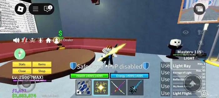 حساب بلوكس فروت الفل ماكس 13