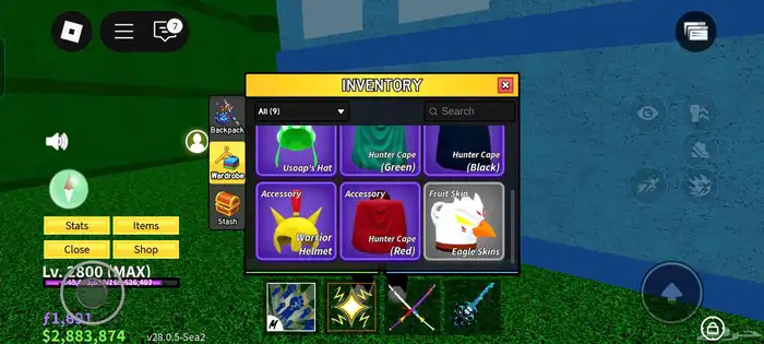 حساب بلوكس فروت الفل ماكس 3