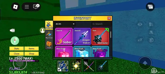 حساب بلوكس فروت الفل ماكس 9