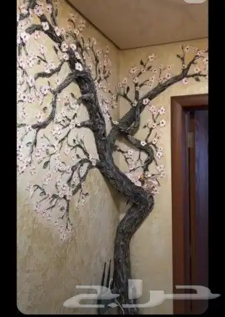نحت أشجار وشلالات مياه 4