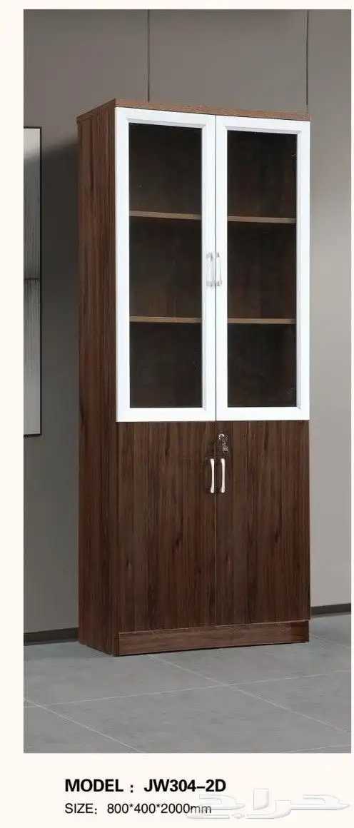 مكتب اداري فخم مع دولاب طاولة شائي نفس اشكال طقم 9