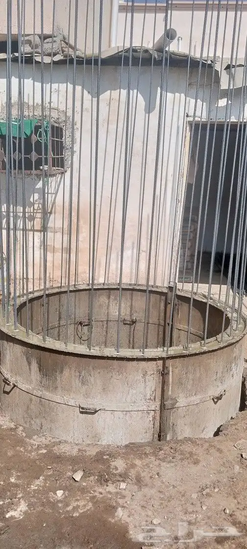 حفار خزان الميا  و بيار  شغل 0