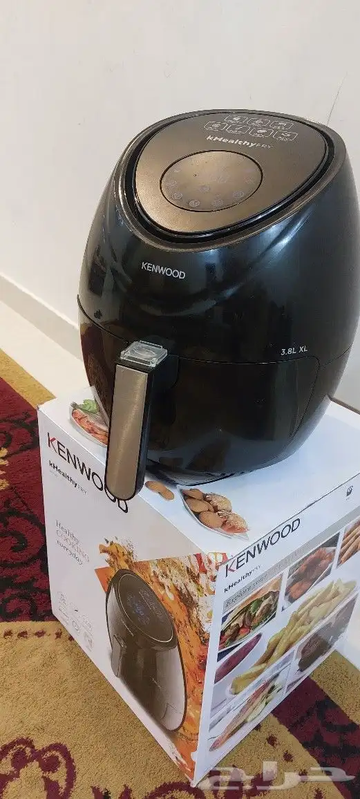 قلاية هوائية كينود بحالة ممتازة استعمال بسيط 3