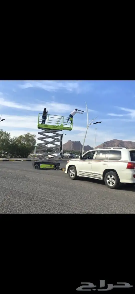 ابو احمد لتاجير المعدات الثقيله كرينات سيزر لف ومالفت رافعات 2