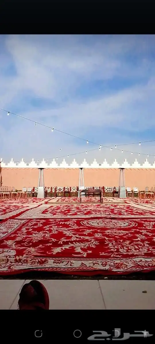 حفلات ومناسبات تأجير جلسات شعبيه طاولات طعام كراسي مداخل 5