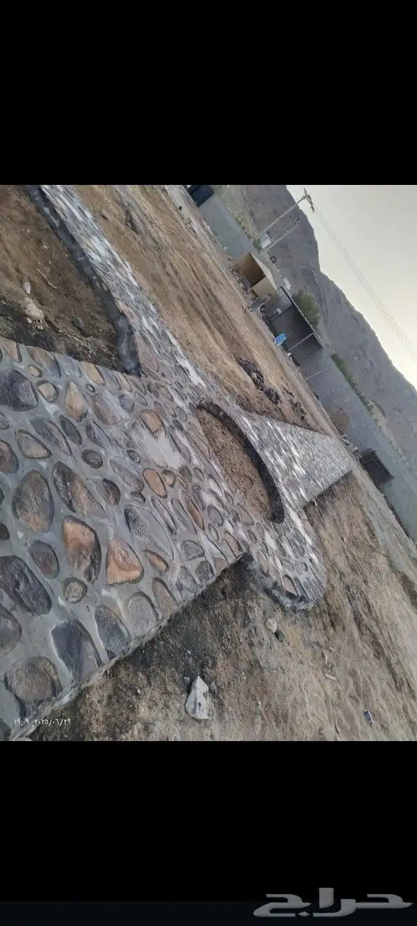 معلم حجر رباريب ممرات قوايم تلابيس جدران 4