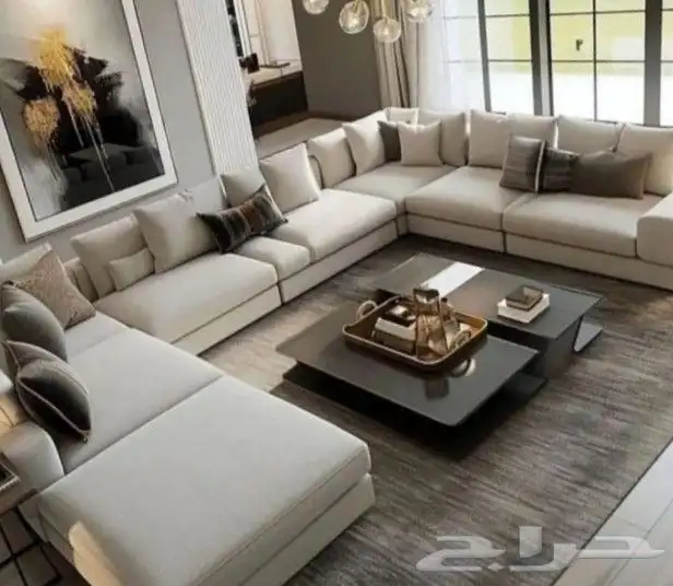 مفروشات الرياض  تفصيل جميع انواع الكنب والجلسات الارضي والس 1