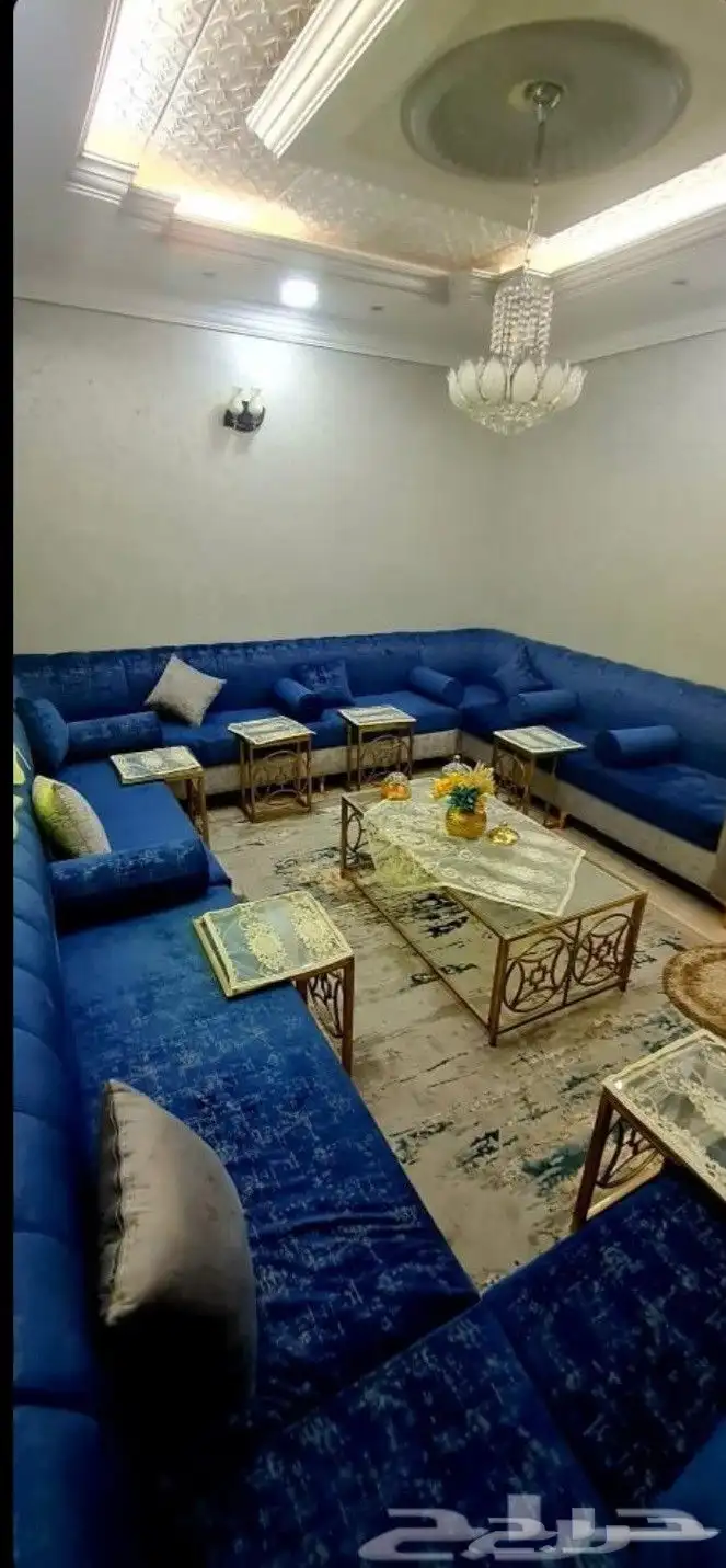 كنب كحلي (تم البيع) 4