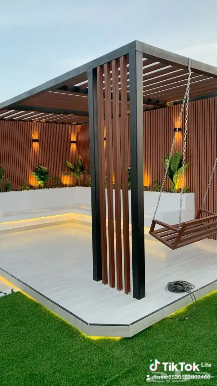 مضلات سواتر وبرجولات جلسات شتويه الدمام 6