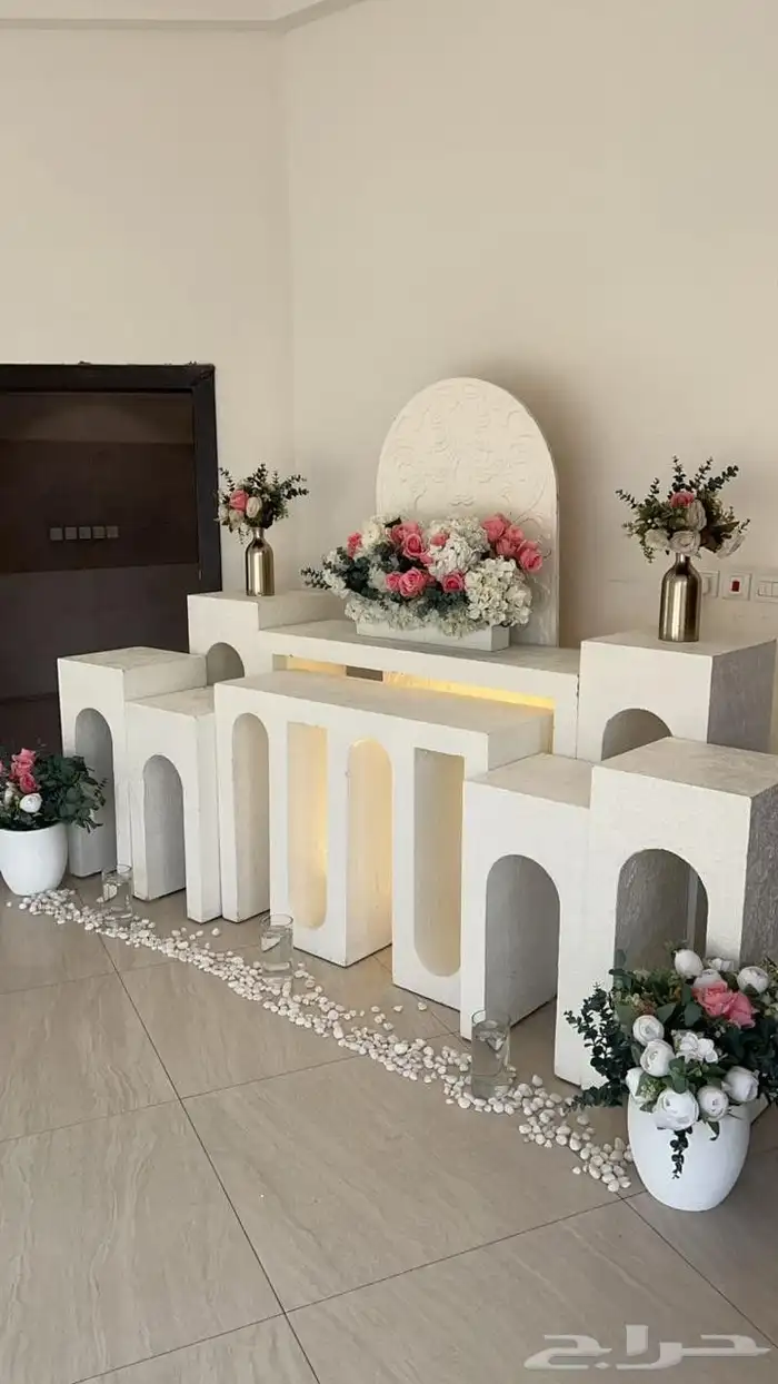 حفلات ومناسبات تأجير جلسات شعبيه طاولات طعام كراسي مداخل 9