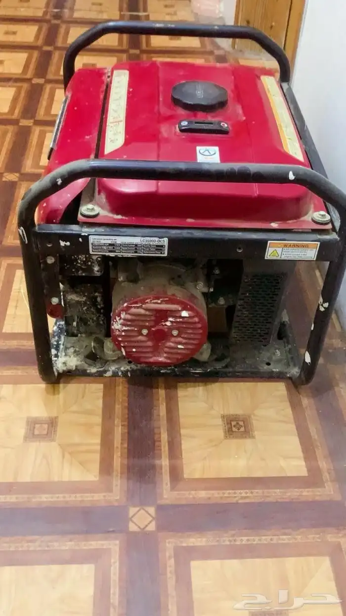 مأطور كهرب (مولد كهرباء) 3500 واط شبه جديد وشرط (بنزين) 0