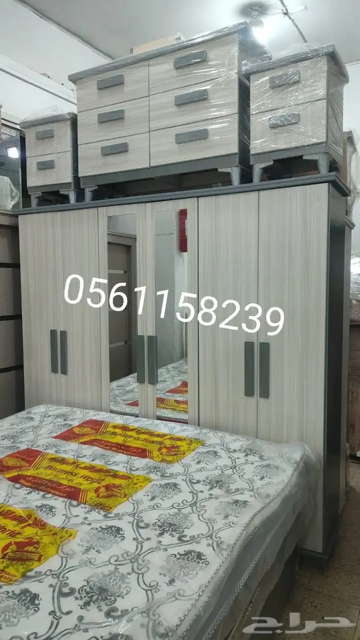 غرف نوم مخفضه اثاث جديد 0