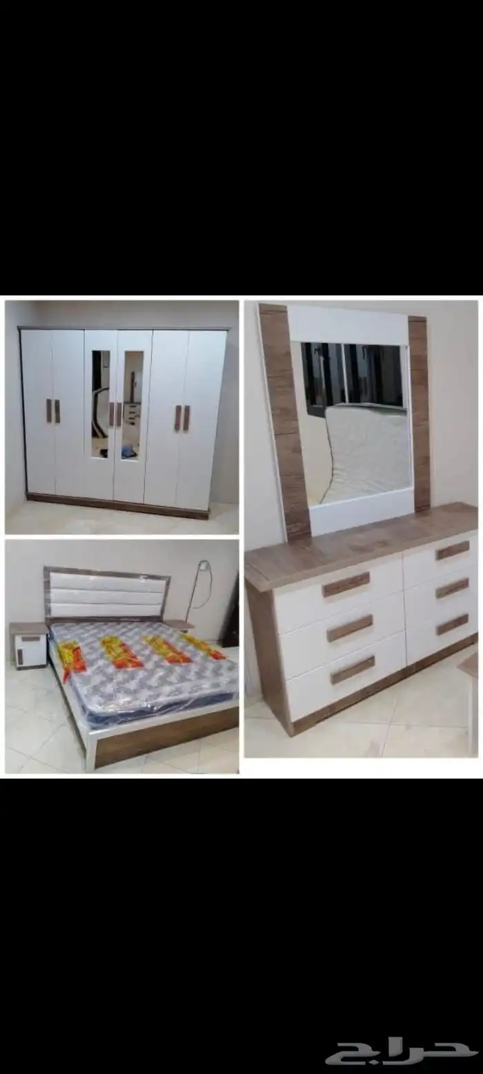 غرف نوم جديده بسعر المصنع التوصيل والتركيب مجانا 7