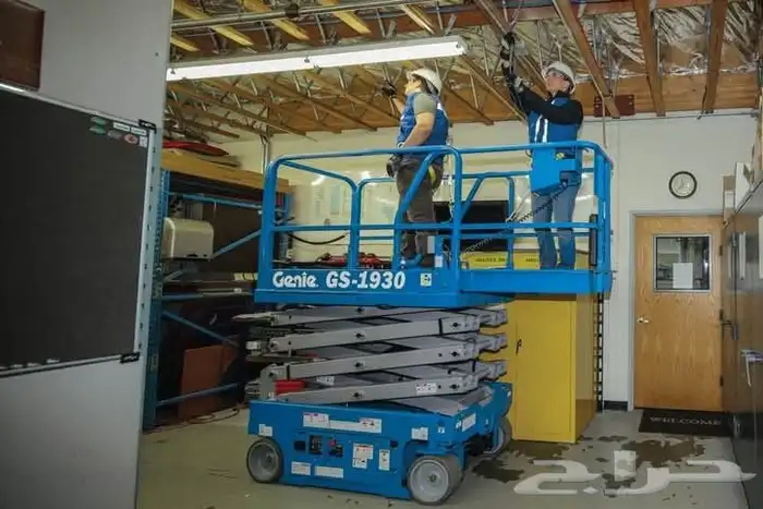 عرض خاص سيزرلفت مانلفت جميع مقاسات للايجار جي سي بي فوركلفت 5