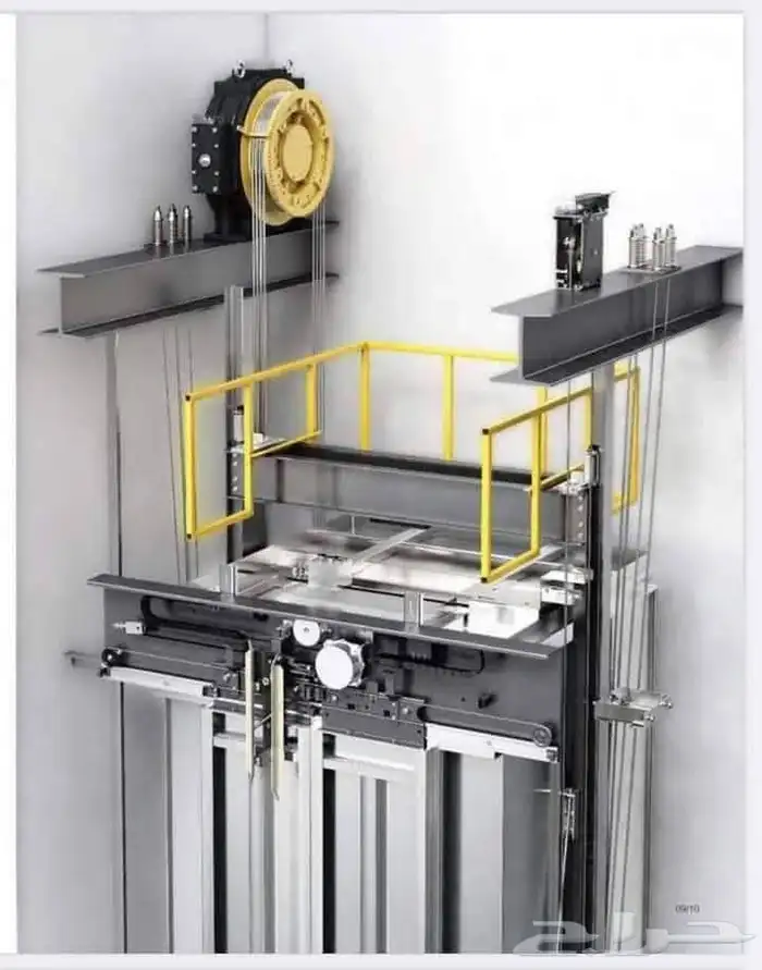 تركيبات جميع المصاعد وتصليح جميع الاعضاء للمصاعد وصيانه 8