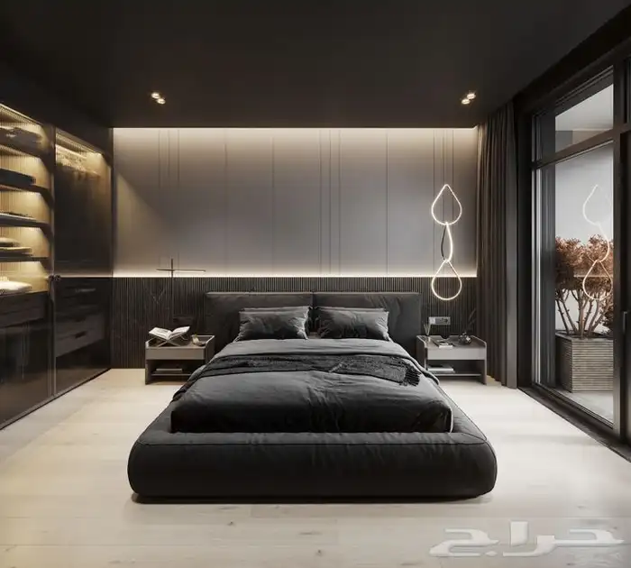 خلفيات سرير ديكورات شيبورد بديل خشب 3