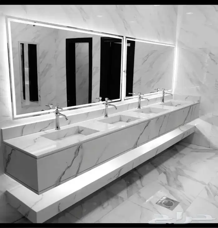 تصليح مغاسل الرخام تصليح الحجر ترميم الواجهات الخارجيه تشطيب 0