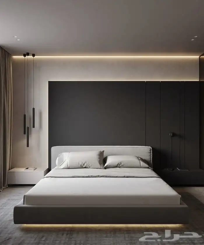 خلفيات سرير ديكورات شيبورد بديل خشب 0