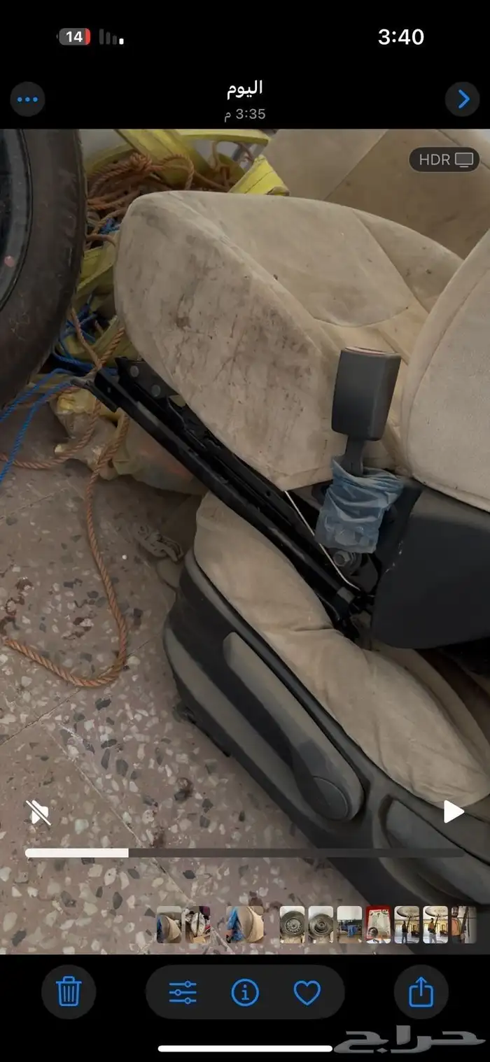 مراتب النترا شبه جديده ملبسه مع انوار حماله عفش خلفيه 1