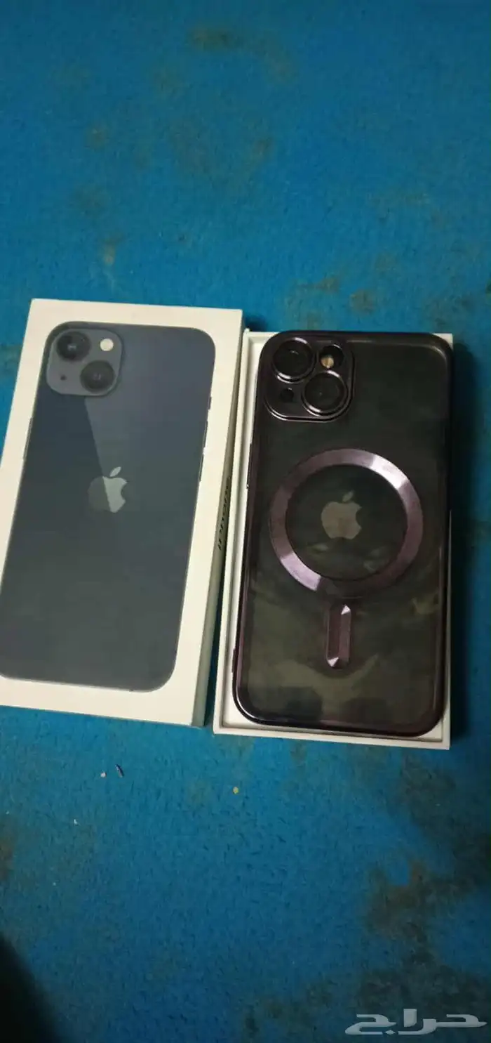 ايفون 13 عادى بطاريه 100 استخدام ساعتين ونص الشاحن ماتفق 0