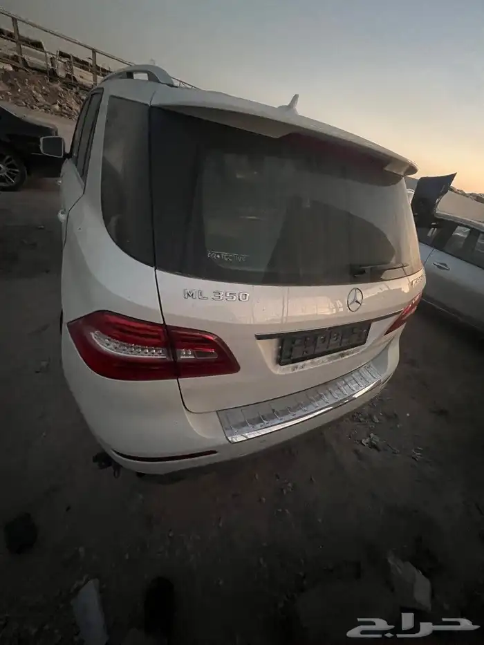 مرسيدس ام ال موديل 2013 تشليح قطع غيار حجم 350 7