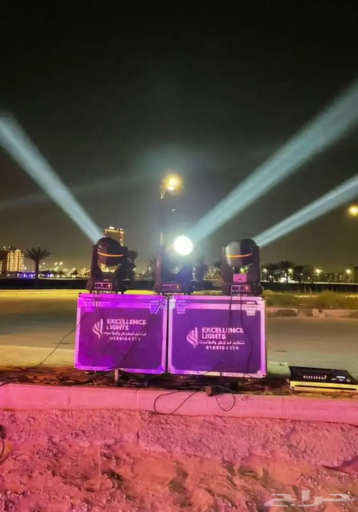 تنظيم حفلات مناسبات افتتاحات كشافات اضاءات بالونات راقصه 8